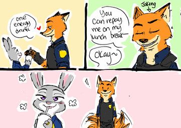 judy_hopps, nick_wilde, disney, zootopia, sunnypompom06