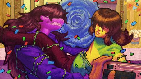 kris_dreemurr, susie_(deltarune), deltarune, undertale_(series), name_is_less