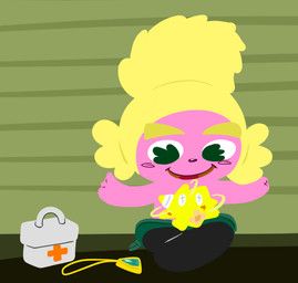 adven_(lemonade), lemonade_(series), fuposey, 3_fingers, ambiguous_gender