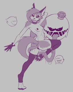 king_boo, loona_(helluva_boss), hellaverse, helluva_boss, luigi's_mansion
