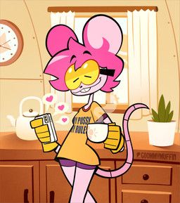 muffin_(goommymuffin), goommymuffin, bottomwear, buckteeth, clothing
