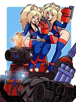 puma_sisters, dominion_tank_police, hanna-barbera, swat_kats, fabio_paulino