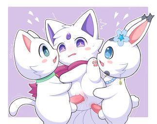 ageam_(sylvtasticalsylveon), zyuuniie, anal, anal_penetration, animal_genitalia
