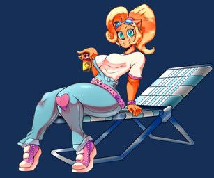 coco_bandicoot, activision, crash_bandicoot_(series), randomgloves, 5_fingers