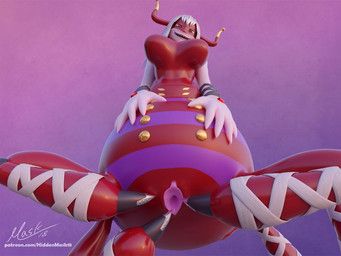 bandai_namco, digimon, hiddenmask18, arachnid, arachnid_taur