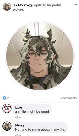 nian_(arknights), wang_(arknights), arknights, facebook, hypergryph