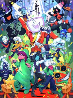 cat_mike_(deltarune), cowboy_hat_mike_(deltarune), elnina_(deltarune), friend_(deltarune), kris_dreemurr