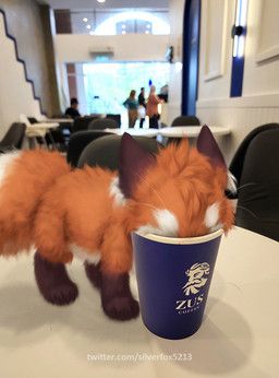 silverfox5213, ambiguous_gender, blurred_background, canid, canine