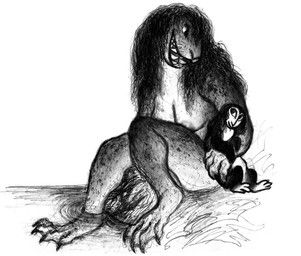 ink-the-artist, anthro, aquatic, areola, avian