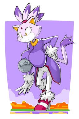 blaze_the_cat, sega, sonic_the_hedgehog_(series), ducky_(artist), 5_fingers