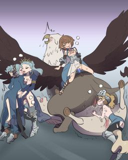 fran_(unicorn_overlord), ilenia_(unicorn_overlord), kitra_(unicorn_overlord), miriam_(unicorn_overlord), virginia_(unicorn_overlord)