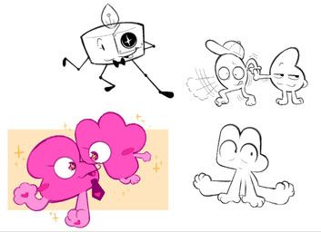 four_(bfb), six_(bfdi), twenty-four_(bfdi), zero_(bfdi), battle_for_dream_island