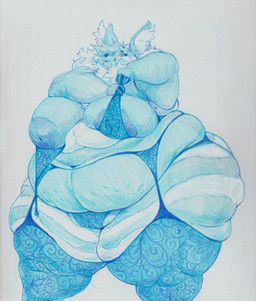 cinnamon_(wackywalrus270), whorgi, antelope, anthro, belly