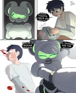 r-mony_(arzy_parzy), i_will_survive_slap, arzy_parzy, anthro, appliance