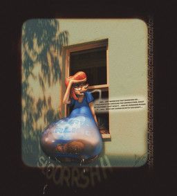 sylvia_marpole, disney, goof_troop, sixsidesofmyhead, anthro