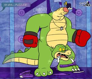 brok_(brok_the_investigator), brok_the_investigator, cowcat_games, spotttheyeen, alligator