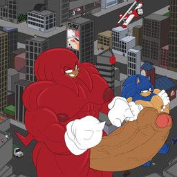 asha_the_arctic_fox_(flamez), barry_(sonic), big_the_cat, fan_character, gadget_the_wolf