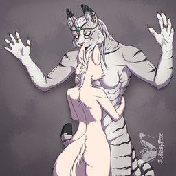 bhashiva, judasy_(judasyfox), judasyfox, albino, anthro