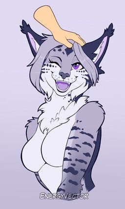 energyvector, anthro, black_ears, breasts, countershade_torso