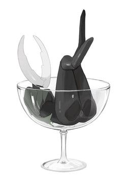 hollow_knight_(character), hollow_knight_(franchise), team_cherry, milktea25424633, against_surface