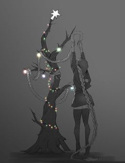 charon_(mgt), fan_character, christmas, monster_girl_general, less_(artist)
