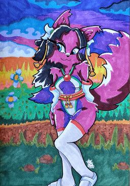 aciedspade, anthro, black_hair, blue_eyes, carnivoran