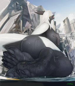 espiel_(solutionwcs), mythology, solutionwcs, 5_toes, anthro