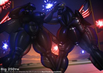 miami_(renthedragon), shandra_(renthedragon), 4th_of_july, b-2_spirit, lockheed_martin