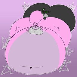 reathe_(character), susie_(reathe), cheeki, anthro, belly