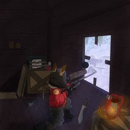 sniper_(team_fortress_2), team_fortress_2, valve, kirathelost, anthro