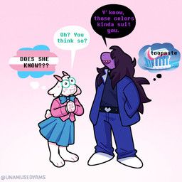 ralsei, susie_(deltarune), deltarune, undertale_(series), yu-gi-oh!
