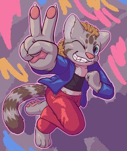 ray_karr_cat_(ray_karr), ray_karr, andean_mountain_cat, anthro, belly_nipples
