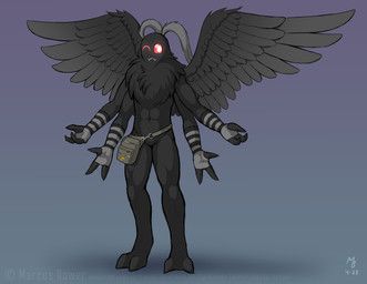 mof_(spritedude), mothman, spritedude, 2_fingers, 2_toes