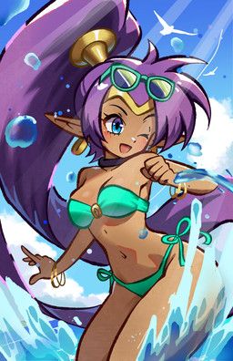 shantae, shantae_(series), wayforward, ierdid, bandeau_bikini