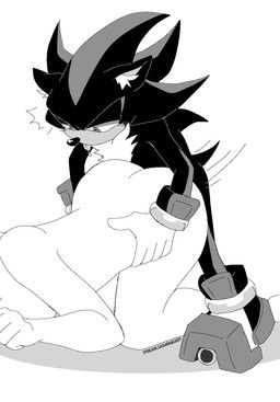 shadow_the_hedgehog, sega, sonic_the_hedgehog_(series), dreamjasmine, all_fours