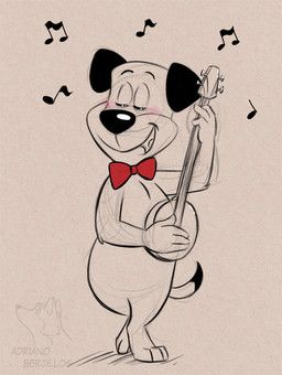 huckleberry_hound, hanna-barbera, the_huckleberry_hound_show, adriano_berjillos, 3_toes