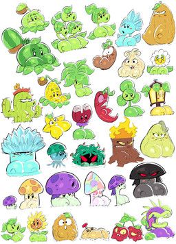 electronic_arts, plants_vs._zombies, popcap_games, theguywhodrawsalot, 3_breasts