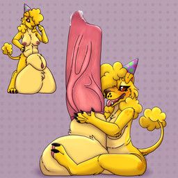 poob_(regretevator), falsesphinx, american_pit_bull_terrier, animal_genitalia, animal_penis