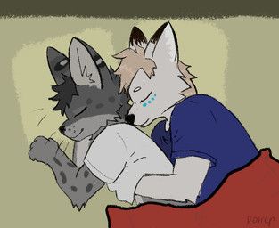 char_(r0hcp), r0hcp, anthro, bed, bedding