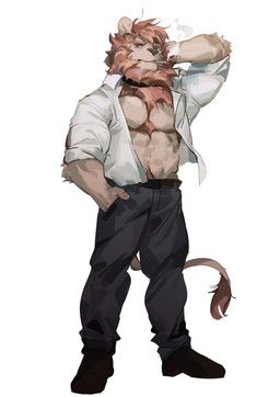 seatohao, abs, anthro, belt, belt_buckle