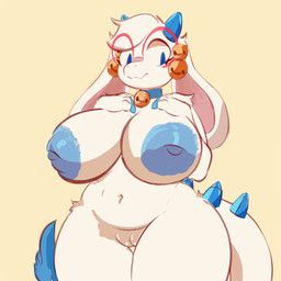 angela_flux, atlyss, maryisabel, anthro, areola