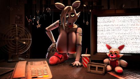 mangle_(fnaf), five_nights_at_freddy's, five_nights_at_freddy's_2, scottgames, zelyonka