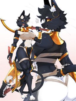 bacardi_(muart242), sarulart, accessory, amber_eyes, anthro