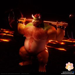 bowser, mario_bros, nintendo, genshiba, anthro