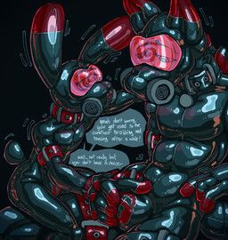 a_guy_somewhere, anthro, anthro_on_anthro, bdsm, black_background