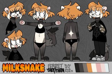 milkshake_(juicyghost), juicyghost, angelbite_piercing, ankle_scar, anthro