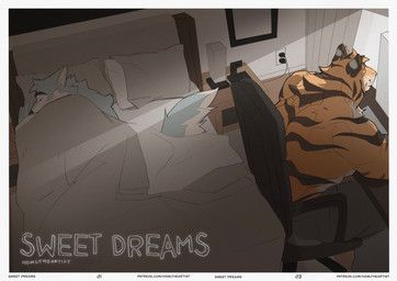 howltheartist, anthro, back_muscles, bed, bed_covers