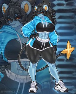 nintendo, pokemon, demetraa, abs, anthro