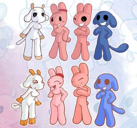 bunny_maloney_(character), candy_bunny, charlotte_(bm), jean_francois, bunny_maloney