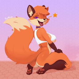 sysnicat, anthro, big_breasts, bottomless, bottomless_anthro